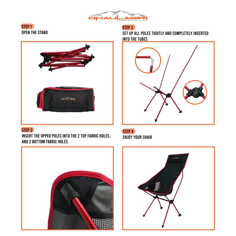 DH Folding Chair 803 - Gambar 3