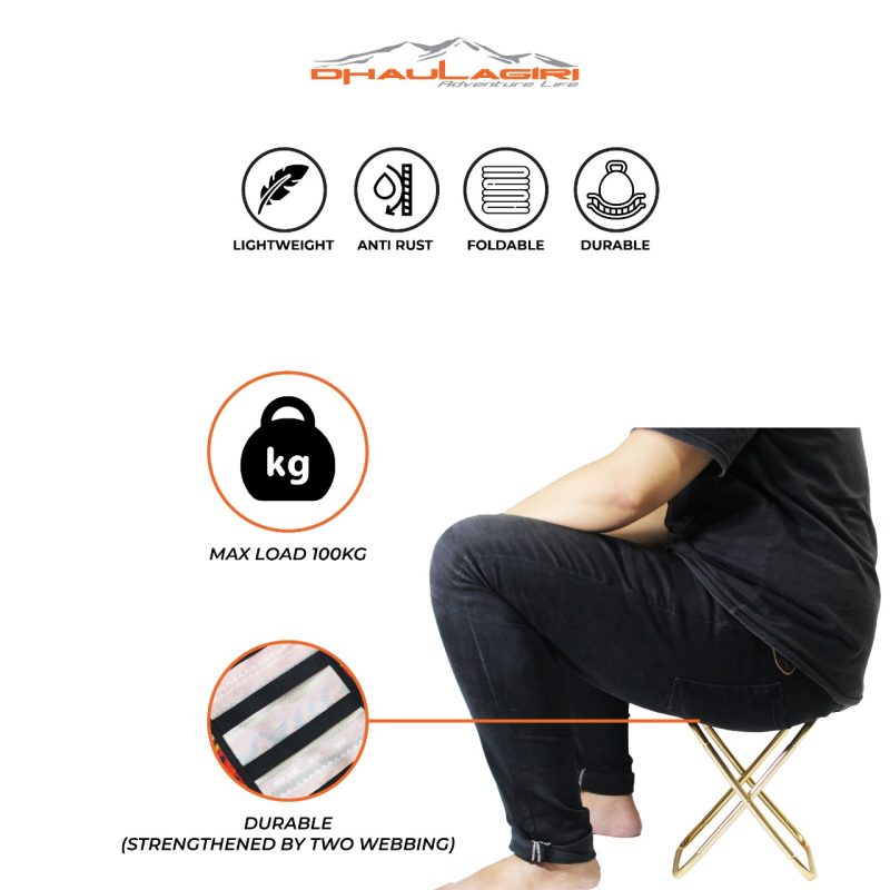 DH Folding Chair FC 109 Ethnic - Gambar 6