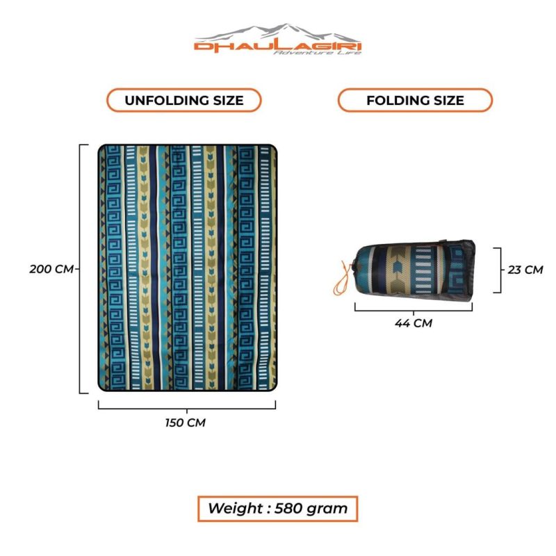 DH Ethnic Foil Mattress 3 Layer 200 x 150 cm - Gambar 5