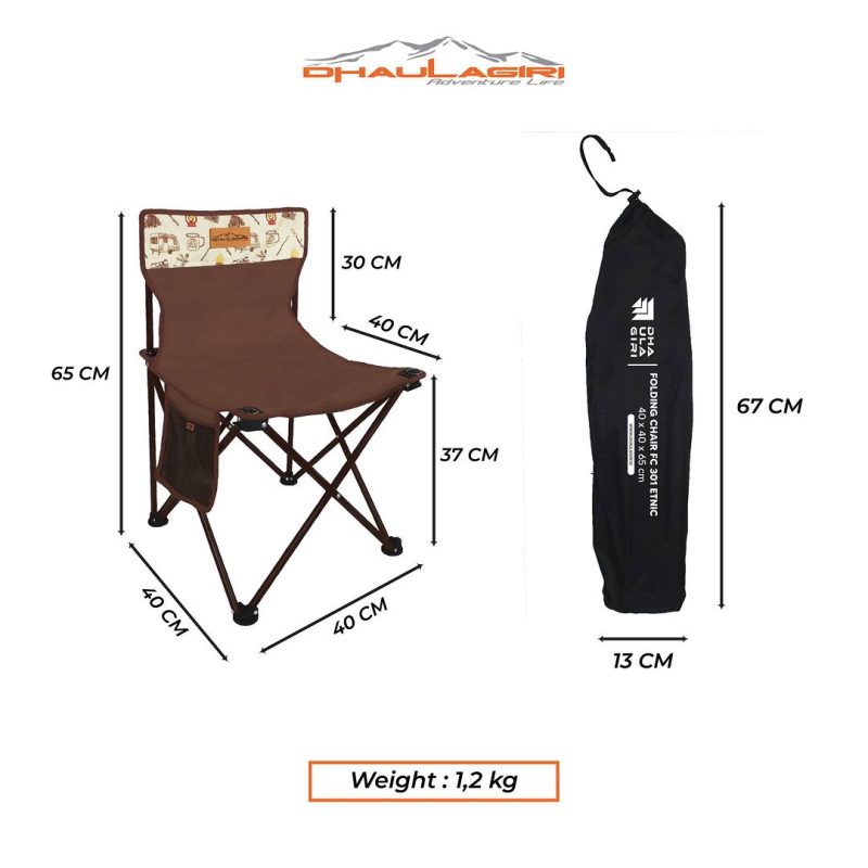 DH Folding Chair FC 301 - Gambar 6