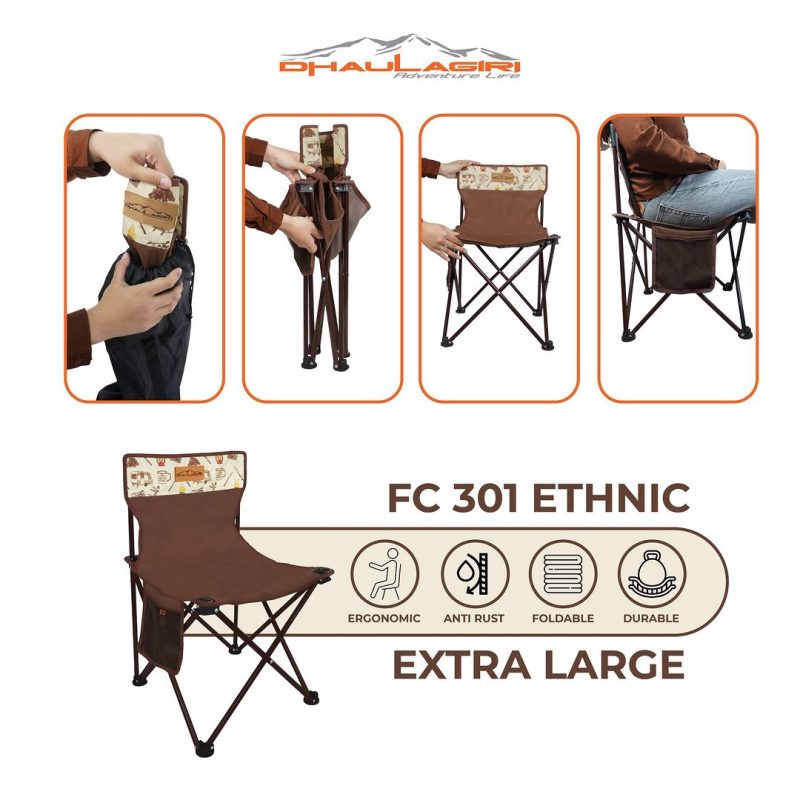 DH Folding Chair FC 301 - Gambar 3