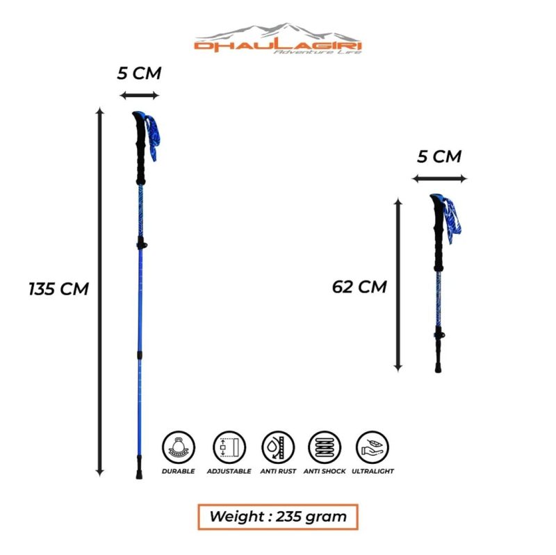 DH Trekking Pole 105 - Gambar 3