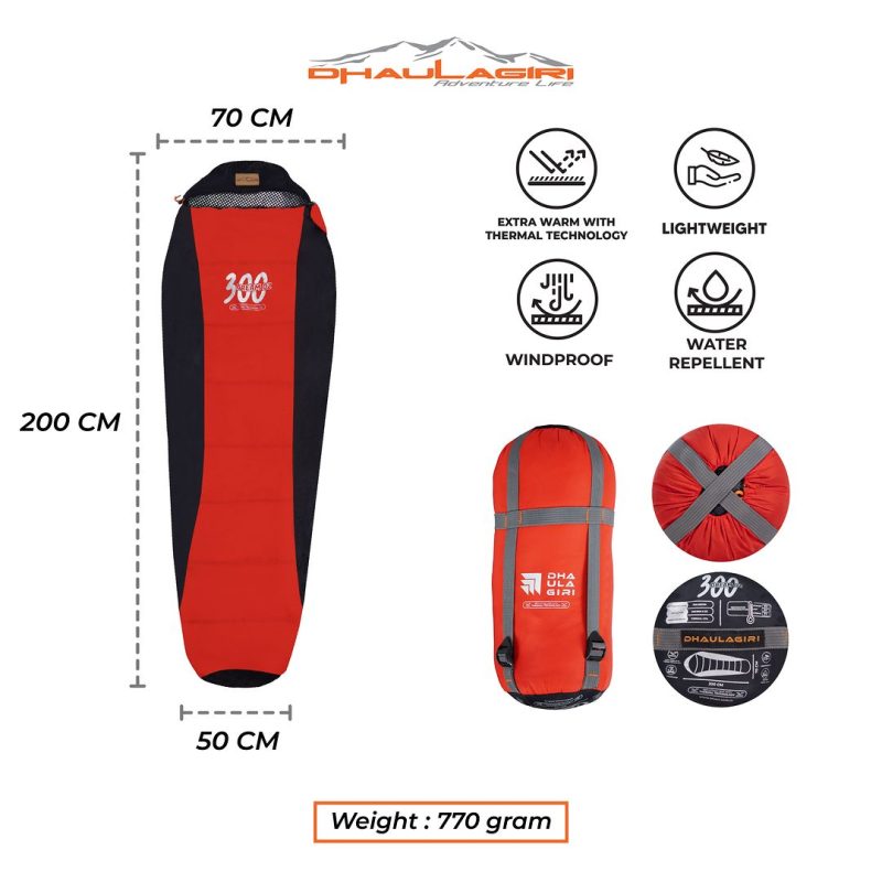 DH Sleepingbag Dream Oz 300 Thermal Tech - Gambar 4