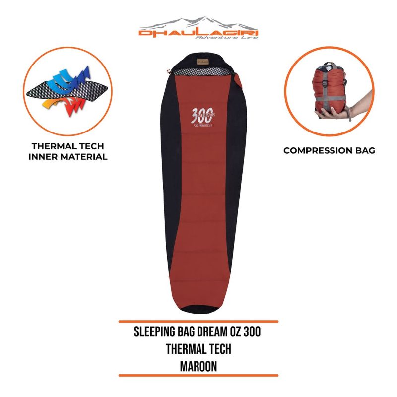 DH Sleepingbag Dream Oz 300 Thermal Tech - Gambar 6