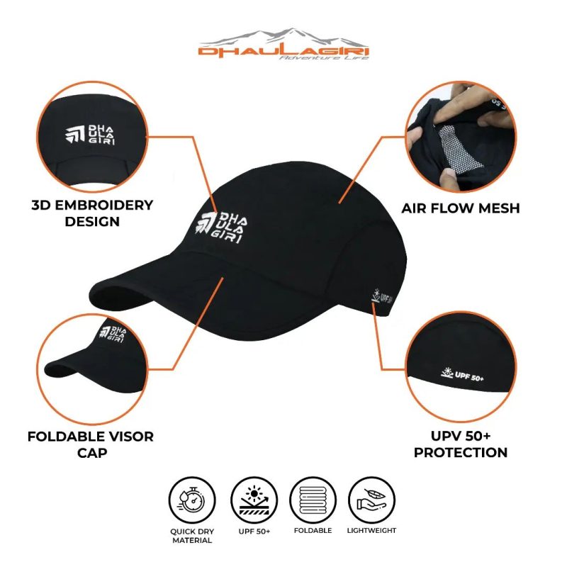 DH Foldable Trucker Hat - Gambar 6