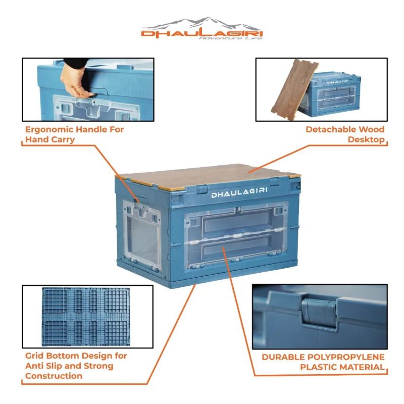 DH Foldable Storage Box 65 L - Gambar 5