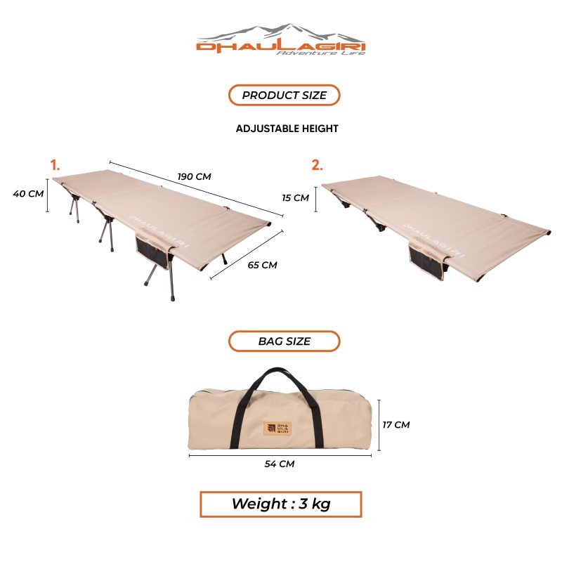 DH FOLDING BED ULTRALIGHT - Gambar 4